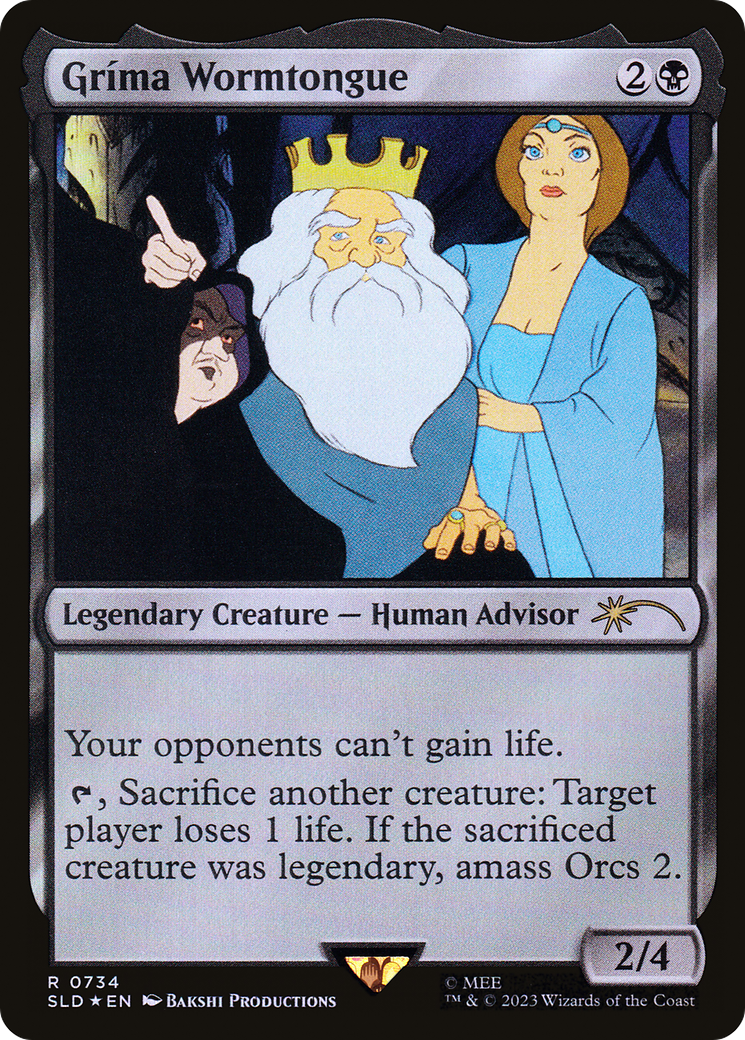 Grima Wormtongue (SLD-734) [Secret Lair Drop]