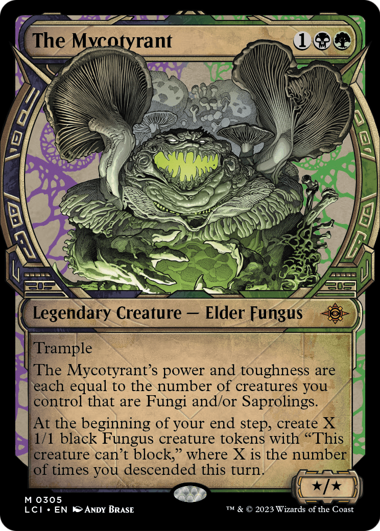 The Mycotyrant (Showcase) (LCI-305) [The Lost Caverns of Ixalan]