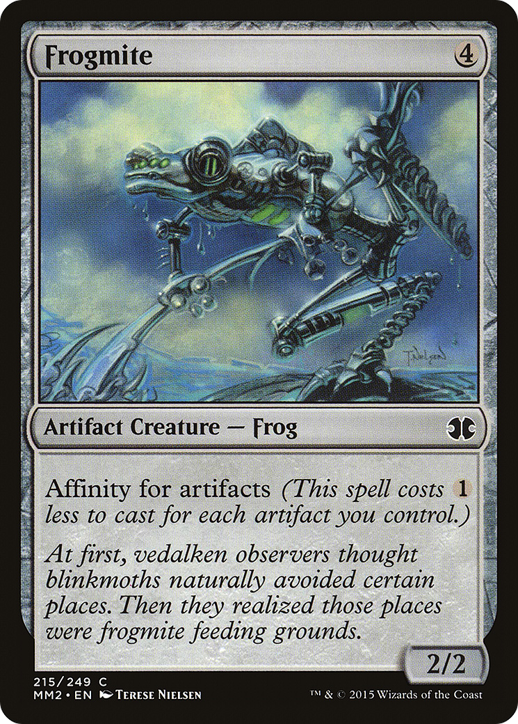 Frogmite (MM2-215) [Modern Masters 2015]