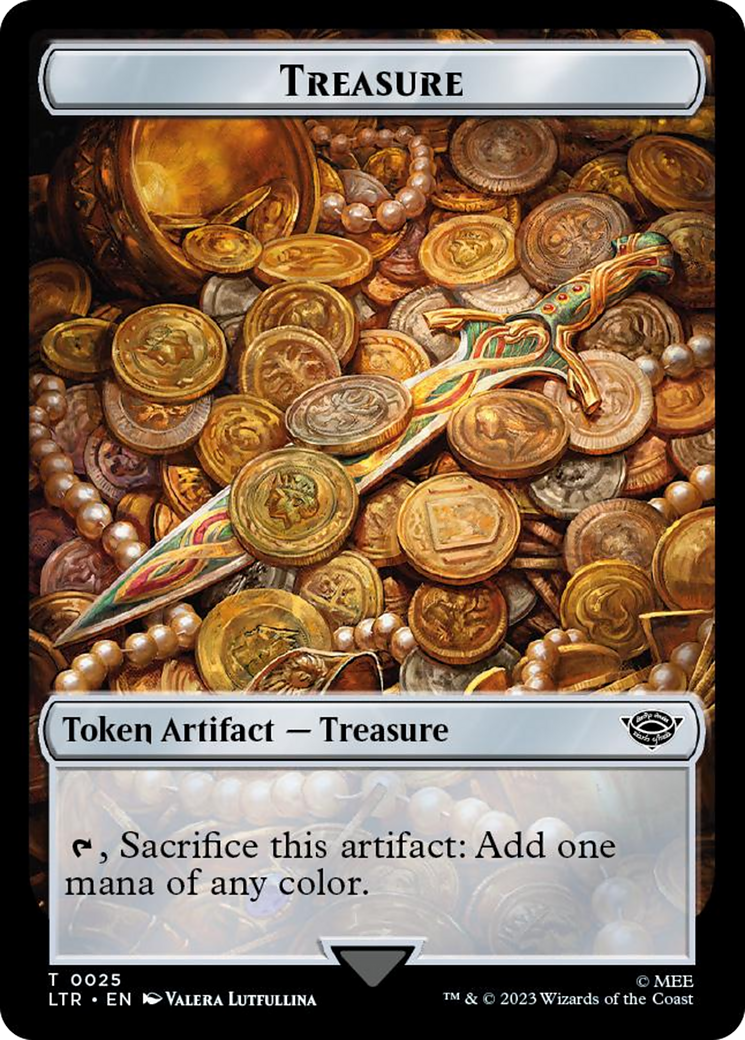 Treasure (TLTR-025) [Tales of Middle-earth Tokens] Foil