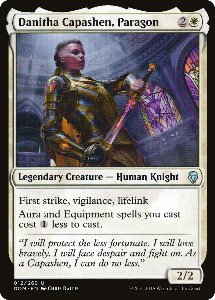 Danitha Capashen, Paragon (DOM-012) [Dominaria] Foil