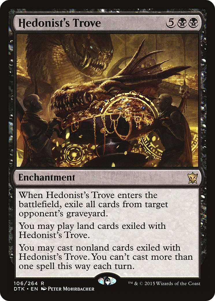 Hedonist's Trove (DTK-106) [Dragons of Tarkir] Foil