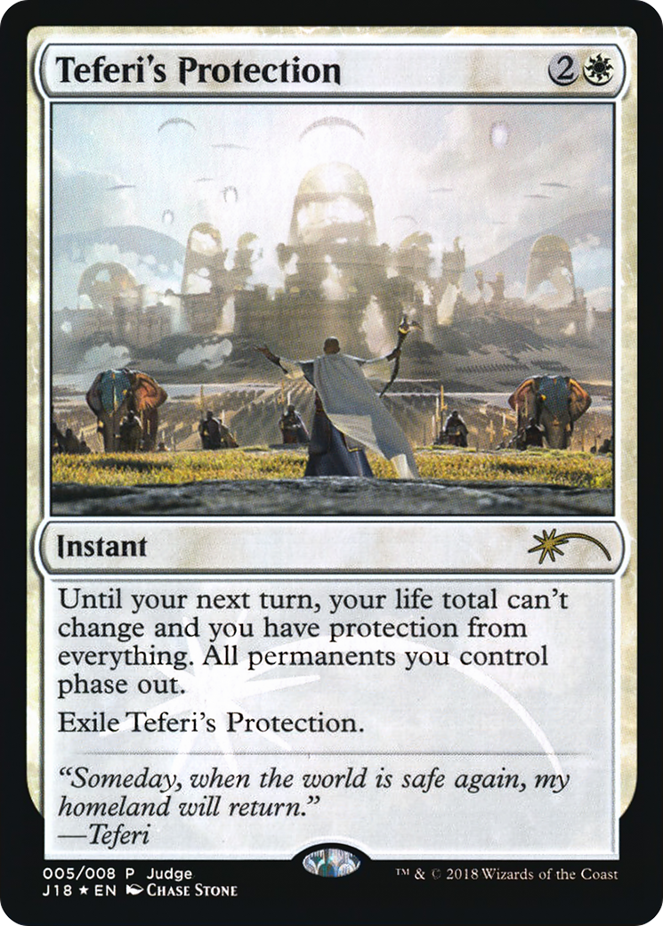 Teferi's Protection (J18) (JDG-005) [Judge Gift Cards 2018] Foil
