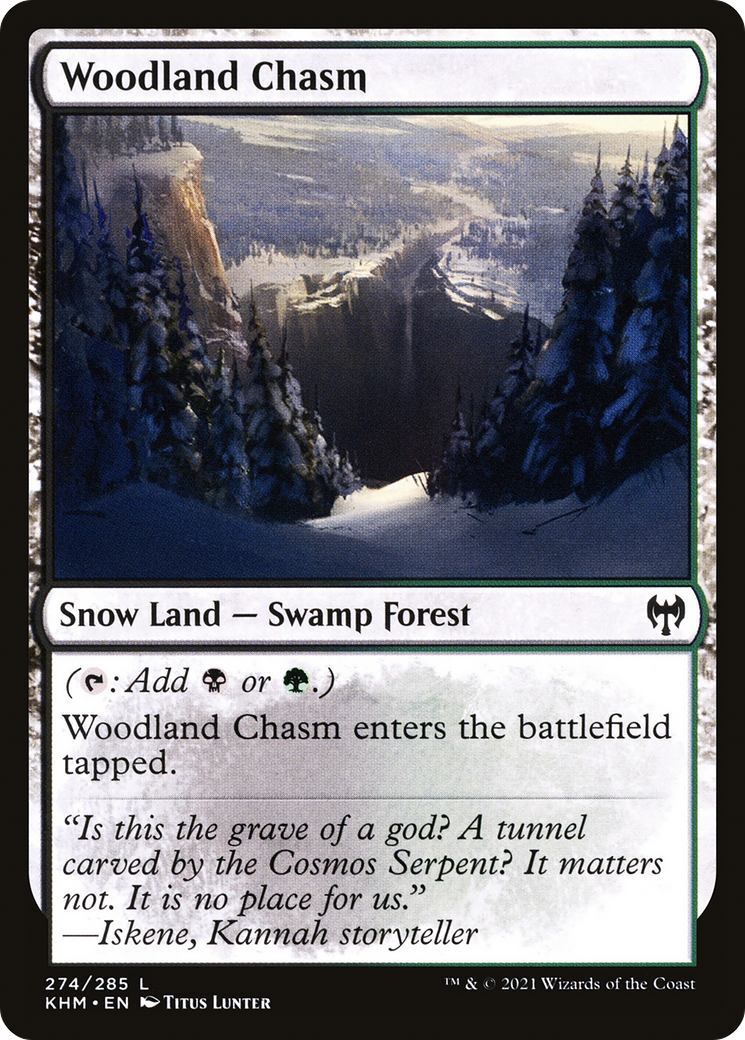 Woodland Chasm (KHM-274) [Kaldheim]