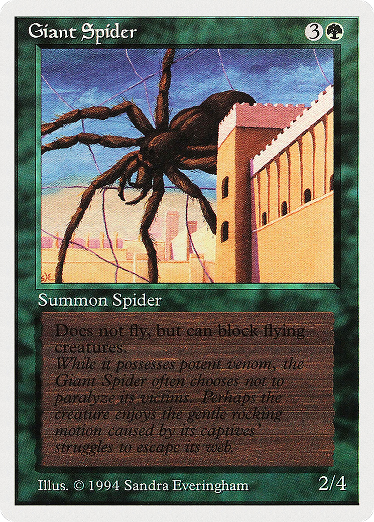 Giant Spider (SUM-200) [Summer Magic / Edgar]