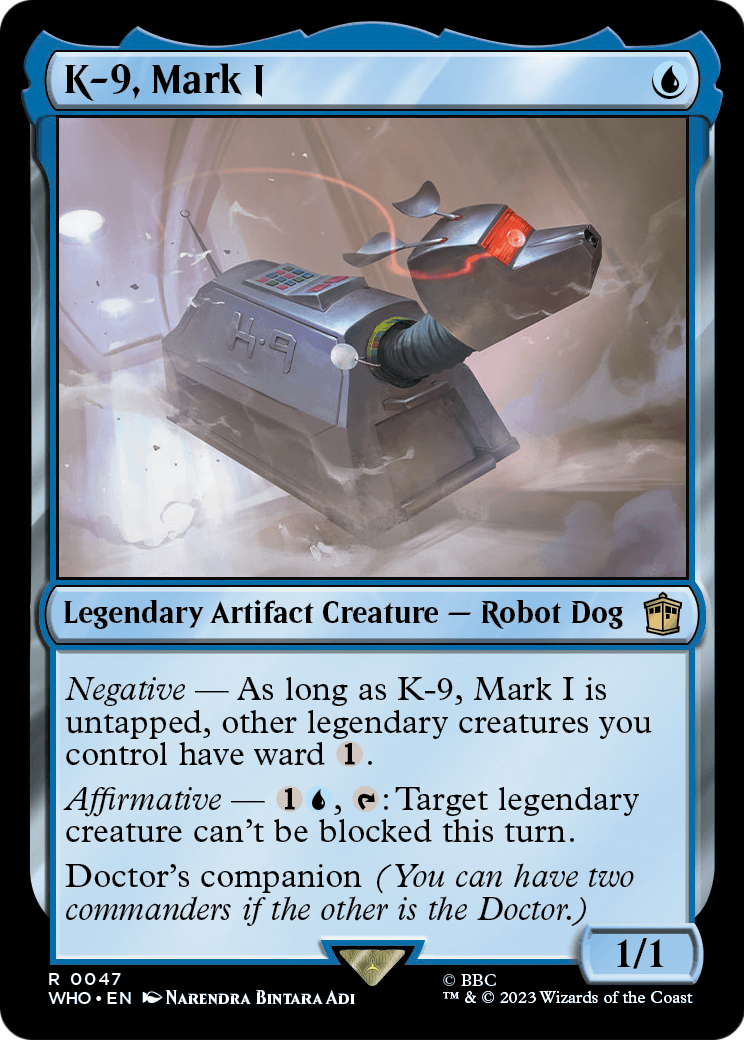K-9, Mark I (WHO-047) [Doctor Who] Foil