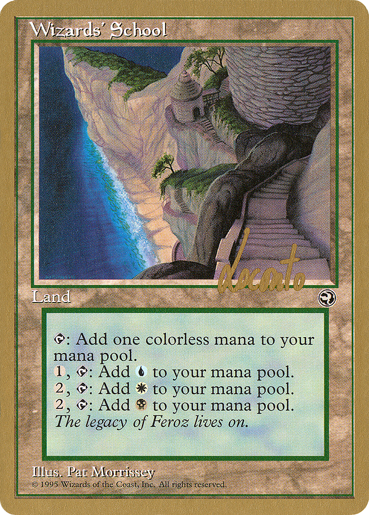 Wizards' School - 1996 Michael Loconto (HML) [Pro Tour Collector Set]