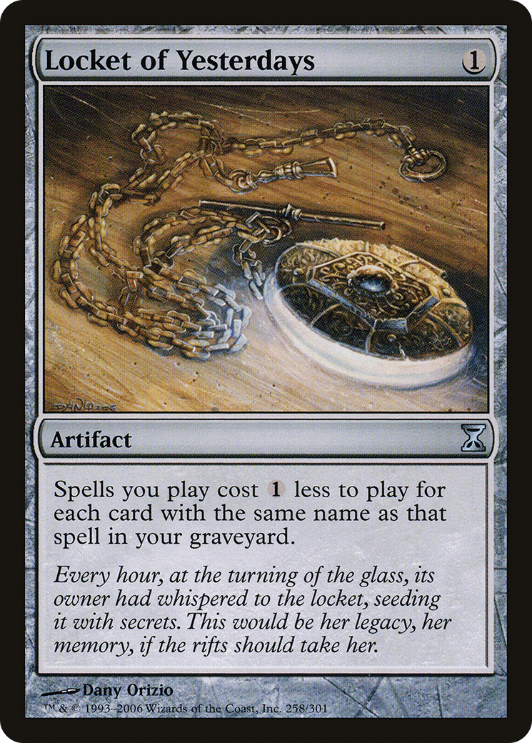 Locket of Yesterdays (TSP-258) [Time Spiral]