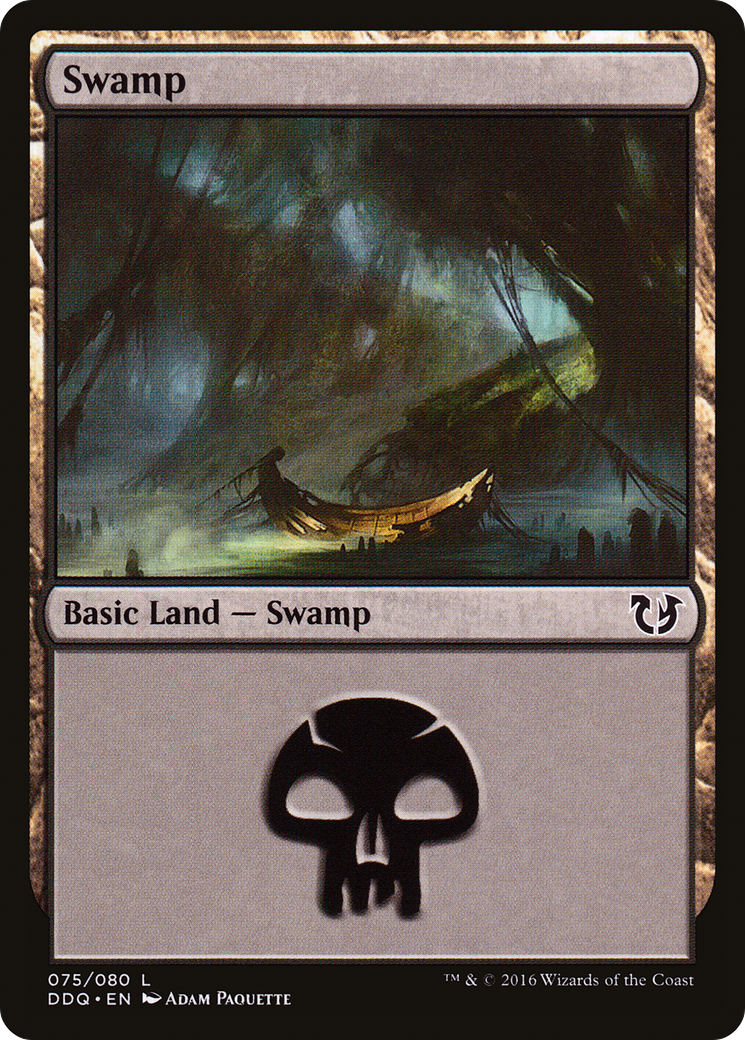 Swamp (DDQ-075) [Duel Decks: Blessed vs. Cursed]