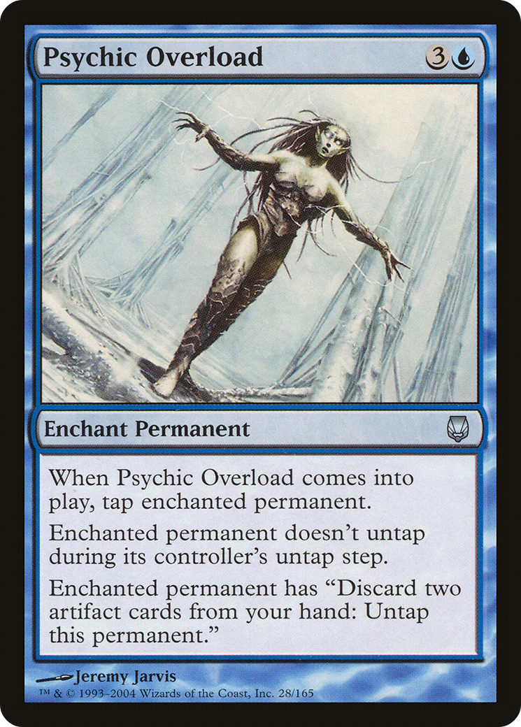 Psychic Overload (DST-028) [Darksteel] Foil