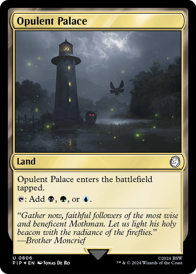 Opulent Palace (Surge Foil) (PIP-806) [Fallout] Foil