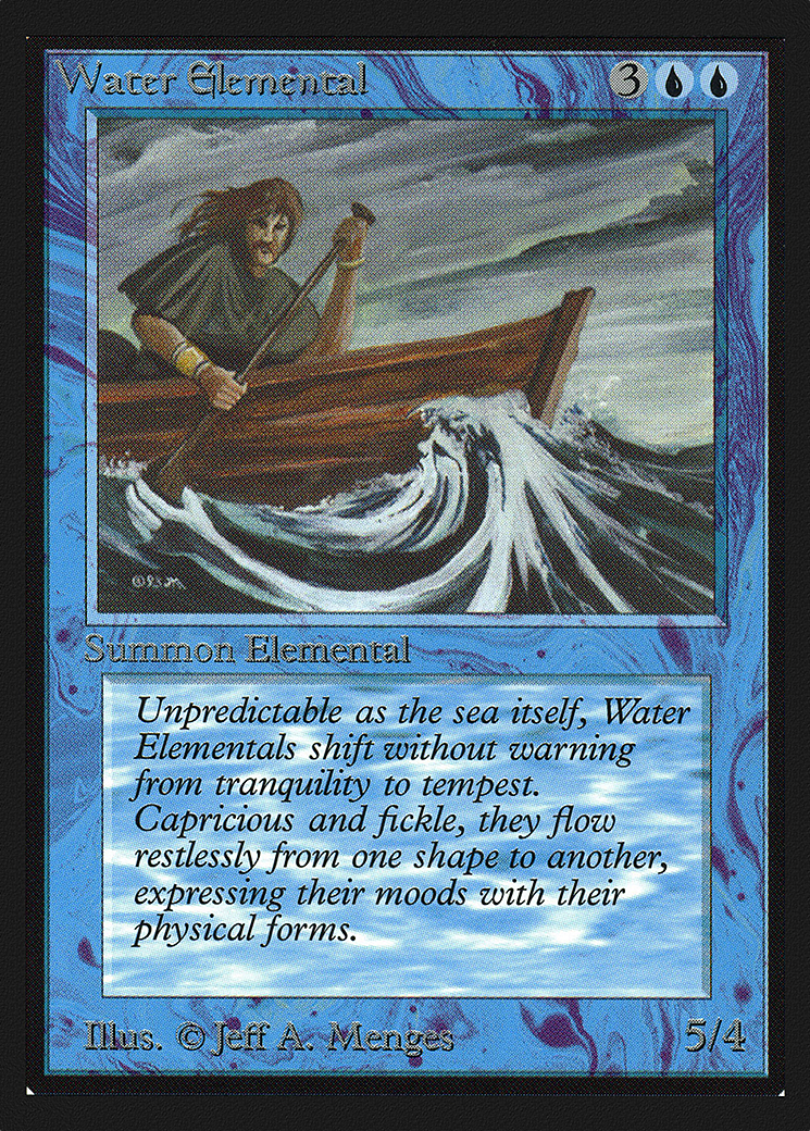 Water Elemental (IE) [Intl. Collectors' Edition]