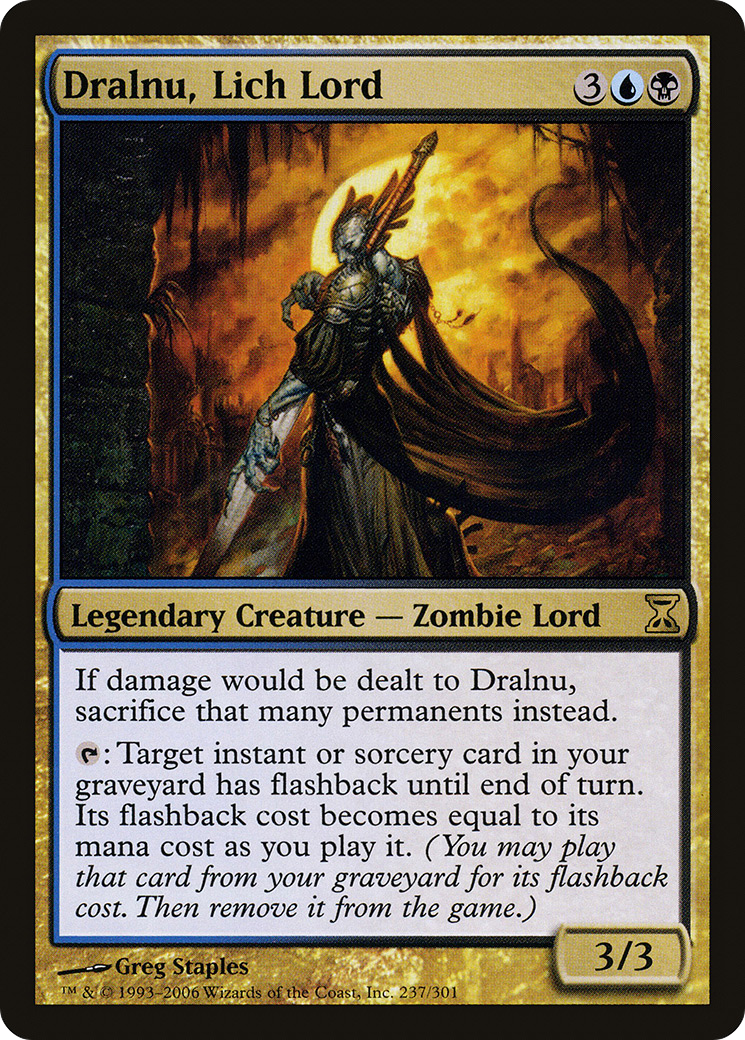 Dralnu, Lich Lord (TSP-237) [Time Spiral]
