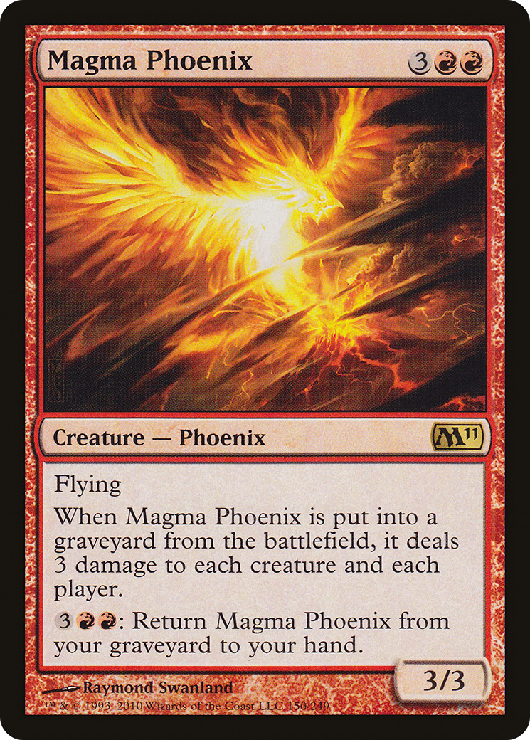 Magma Phoenix (M11-150) [Magic 2011] Foil