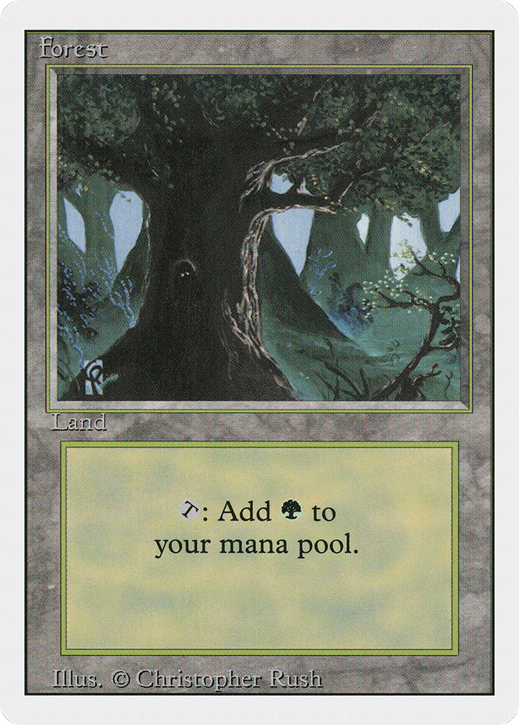 Forest (C) (3ED-285) [Revised Edition]