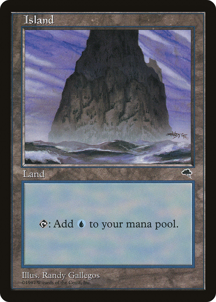 Island (Spire) (TMP-337) [Tempest]