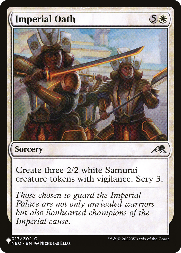 Imperial Oath (LIST-017/302) [The List]