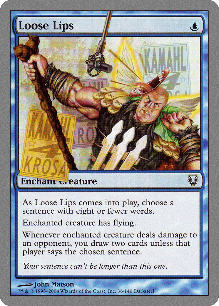 Loose Lips (UNH-036) [Unhinged] Foil