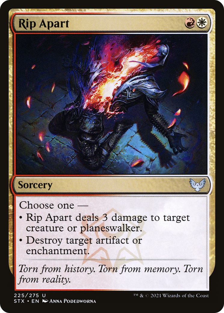 Rip Apart (STX-225) [Strixhaven: School of Mages] Foil