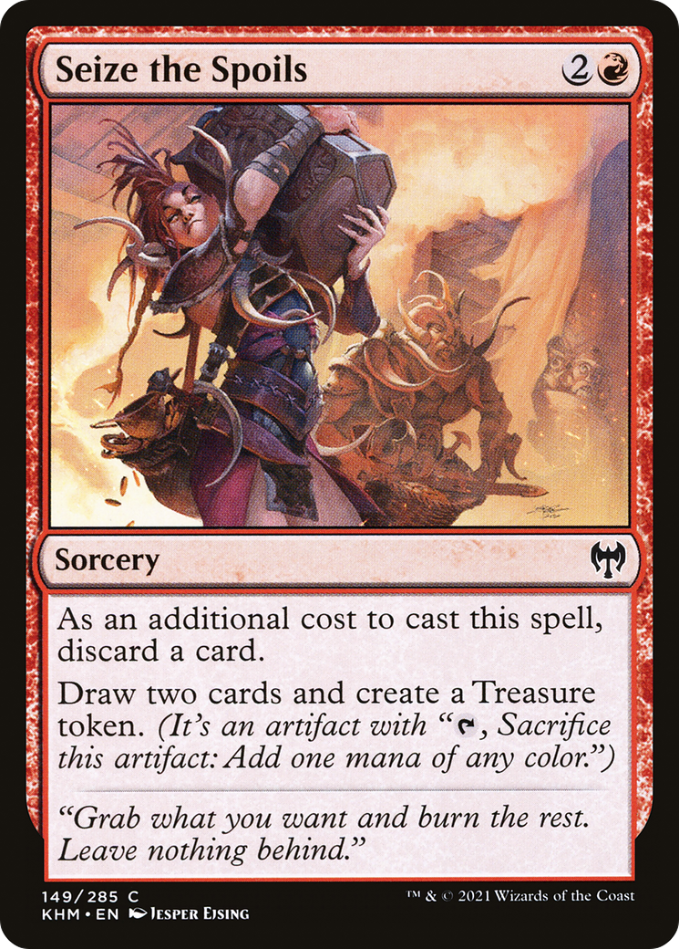 Seize the Spoils (KHM-149) [Kaldheim] Foil