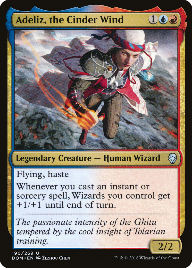 Adeliz, the Cinder Wind (DOM-190) [Dominaria]