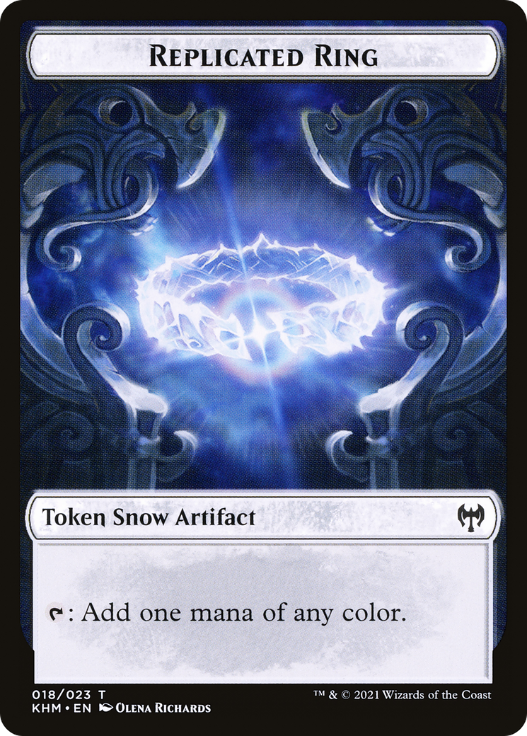Replicated Ring Token (KHM-018) [Kaldheim Tokens]