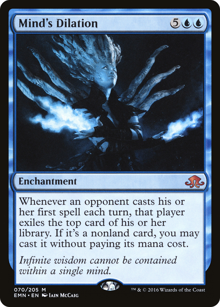 Mind's Dilation (EMN-070) [Eldritch Moon] Foil