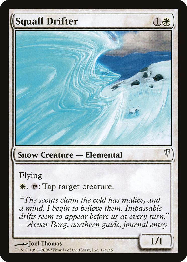 Squall Drifter (CSP-017) [Coldsnap] Foil