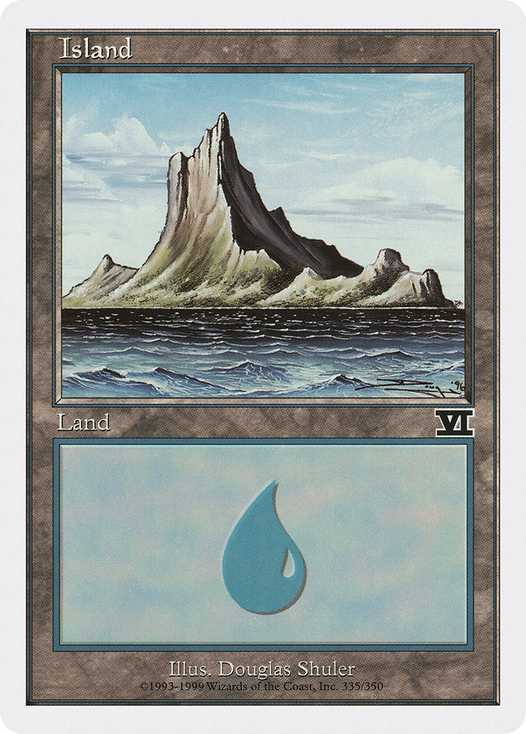 Island (6ED-335) [Classic Sixth Edition]