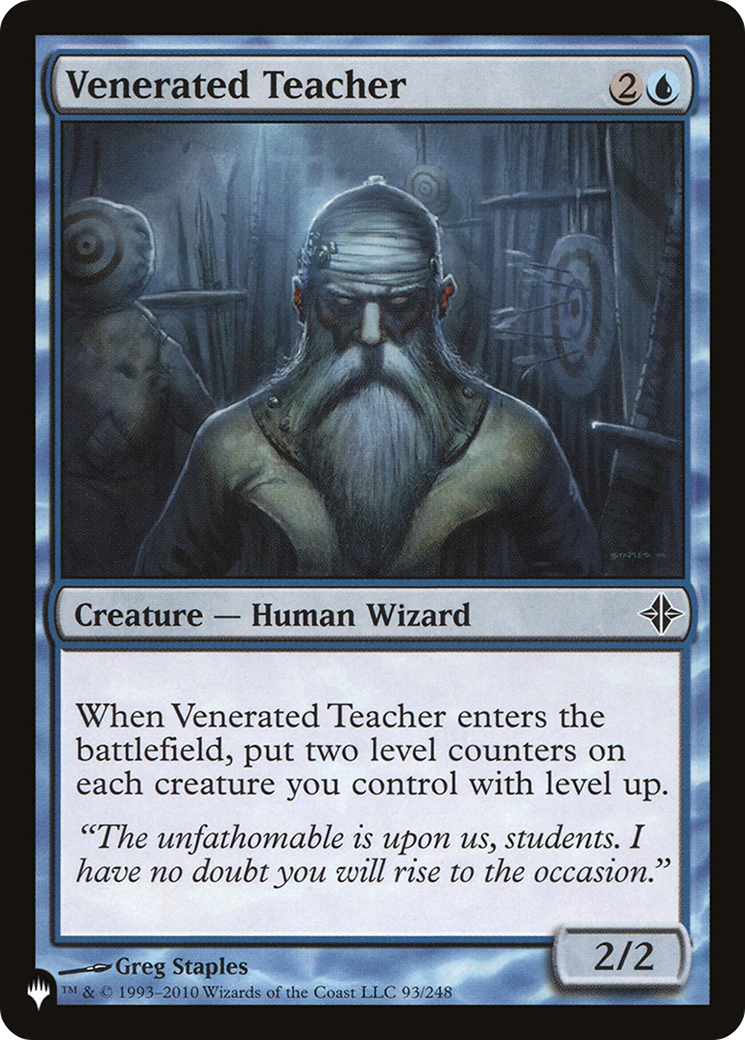 Venerated Teacher (LIST-93/248) [The List]