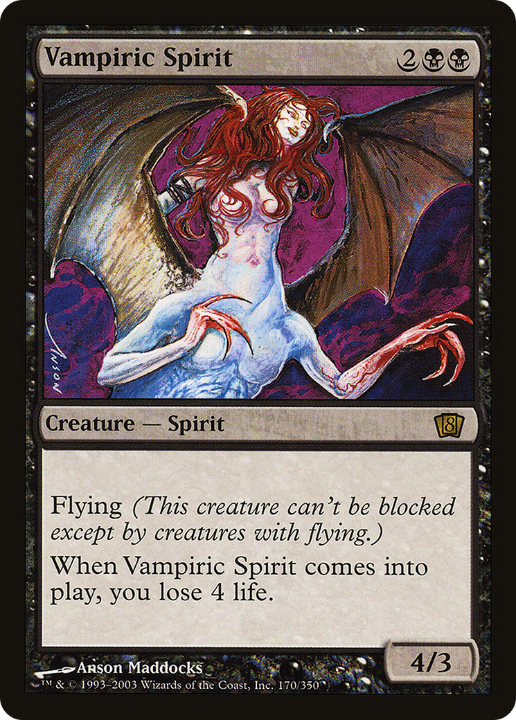 Vampiric Spirit (8ED-170) [8th Edition] Foil