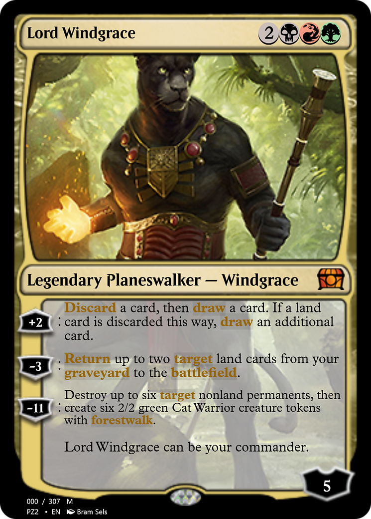 Lord Windgrace (PZ2-70667) [Treasure Chest] Foil