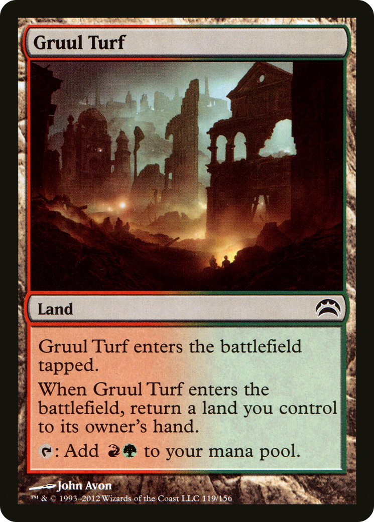 Gruul Turf (PC2-119) [Planechase 2012] Foil