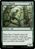 Fierce Empath (CMM-288) [Commander Masters] Foil