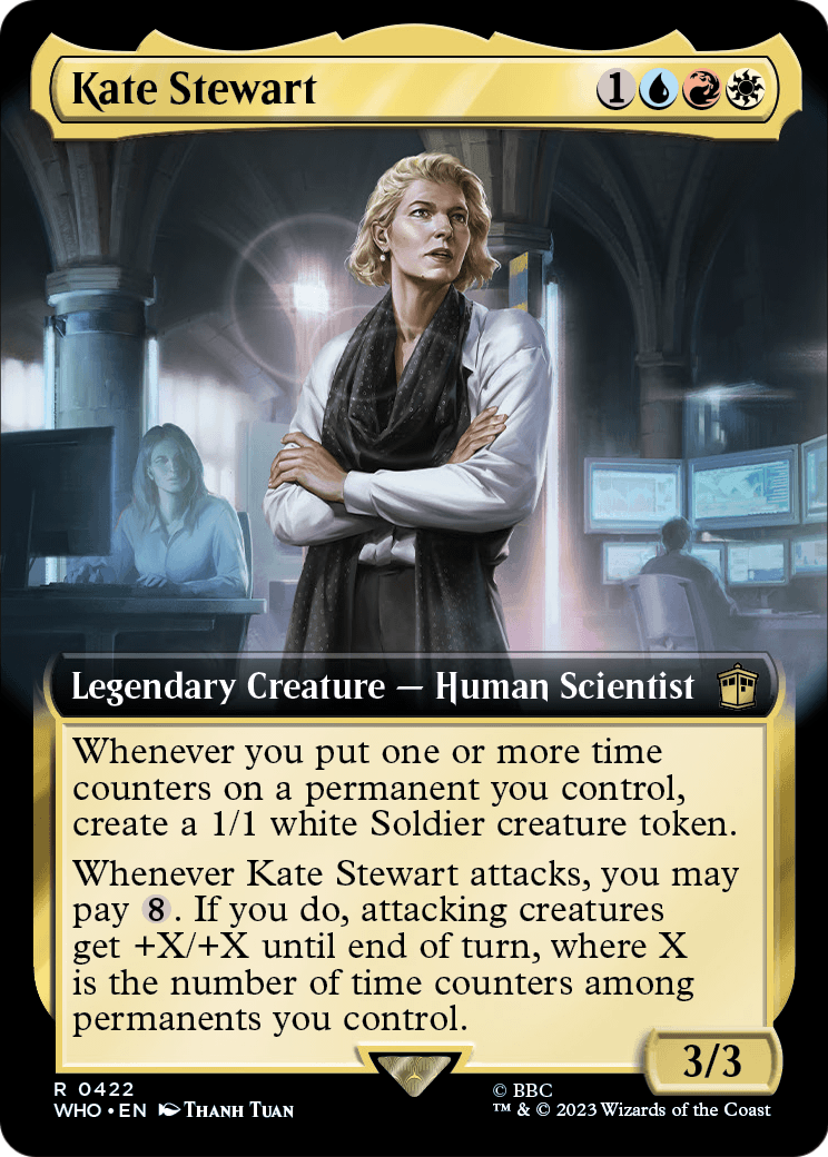Kate Stewart (Extended Art) (WHO-422) [Doctor Who] Foil