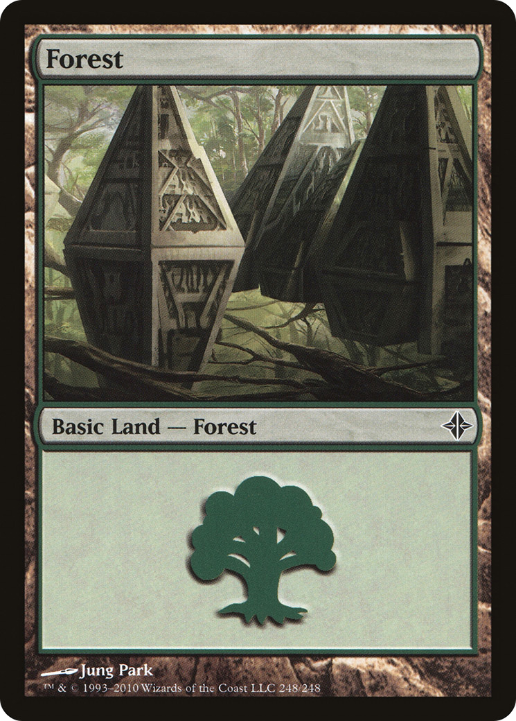 Forest (ROE-248) [Rise of the Eldrazi] Foil