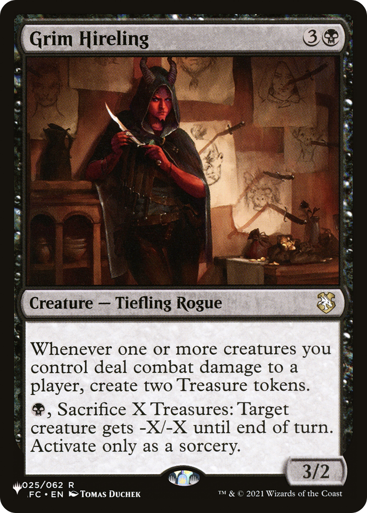 Grim Hireling (LIST-025/062) [The List]