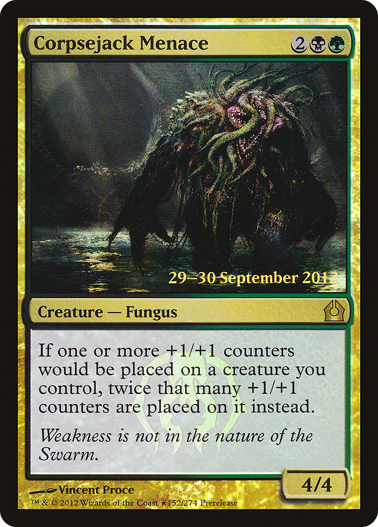 Corpsejack Menace (PRE-152) [Return to Ravnica Promos] Foil