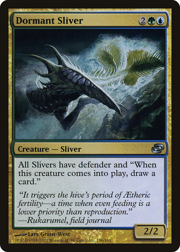 Dormant Sliver (PLC-156) [Planar Chaos] Foil