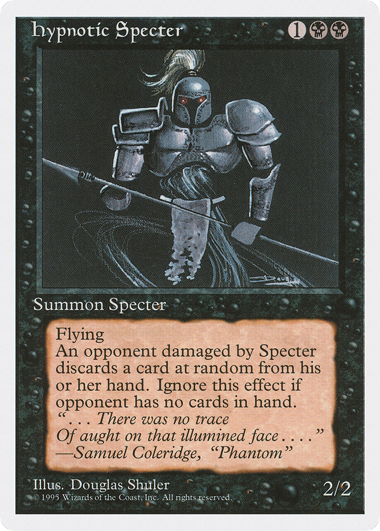 Hypnotic Specter (4ED-026) [Fourth Edition]