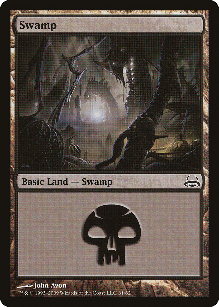 Swamp (DDC-061) [Duel Decks: Divine vs. Demonic] Foil