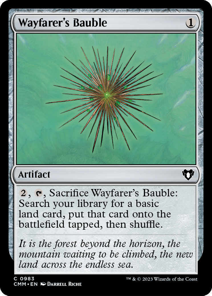 Wayfarer's Bauble (CMM-983) [Commander Masters]