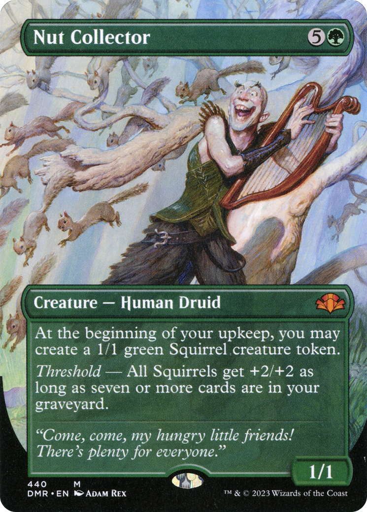Nut Collector (Borderless) (DMR-440) [Dominaria Remastered]
