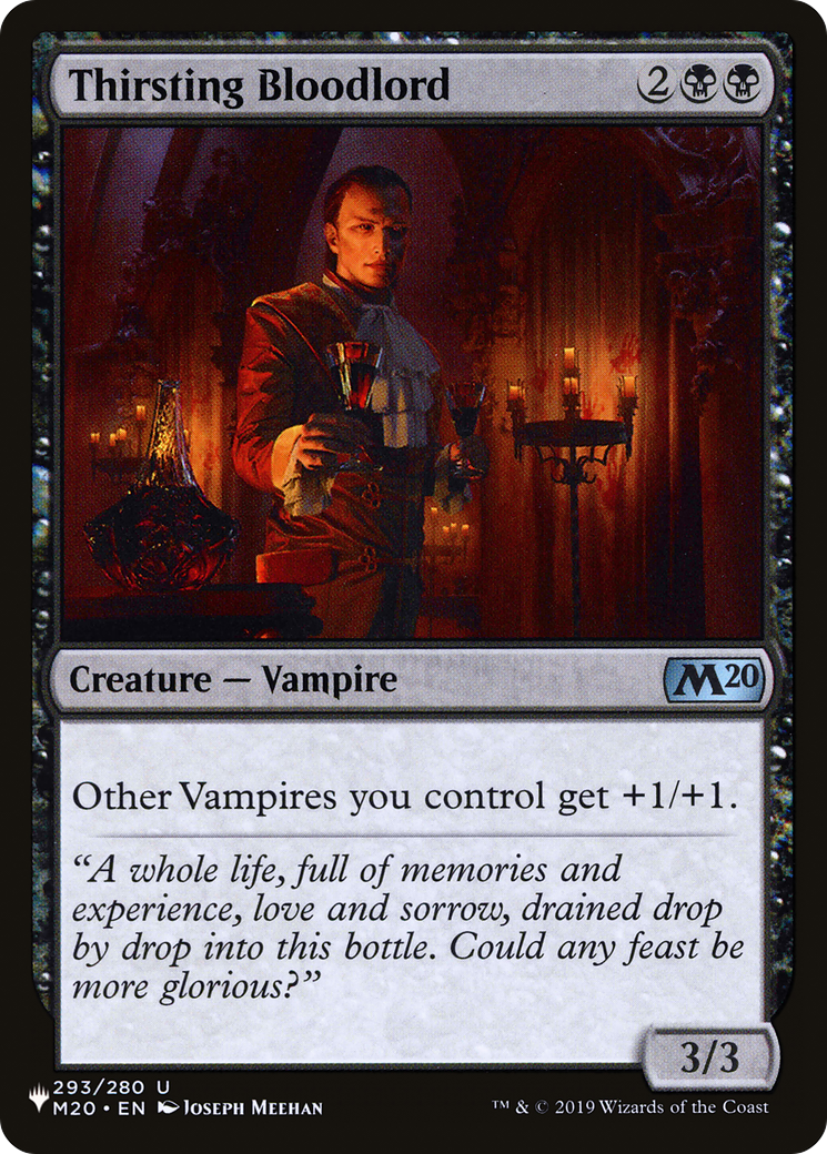 Thirsting Bloodlord (LIST-293/280) [The List]