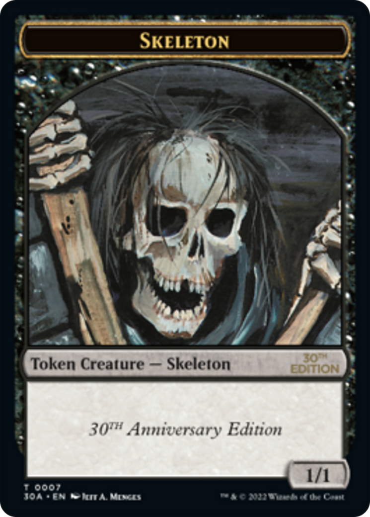 Skeleton Token (30A-007) [30th Anniversary Tokens]