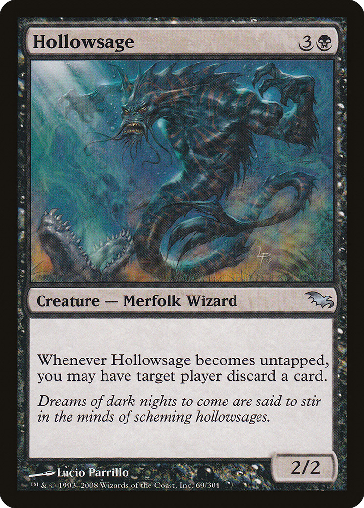 Hollowsage (SHM-069) [Shadowmoor]