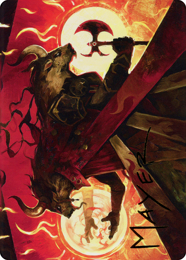 Hurloon Battle Hymn // Hurloon Battle Hymn (ADMU-033) (Borderless) [Dominaria United Art Series]