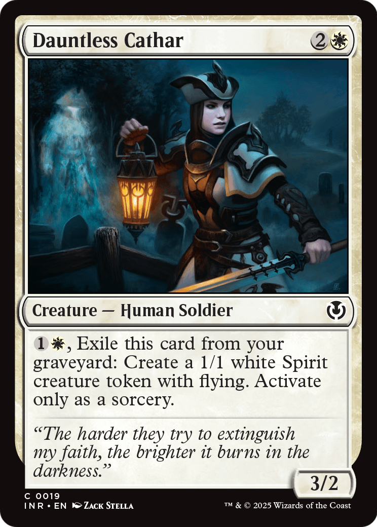 Dauntless Cathar - Foil [Innistrad Remastered]