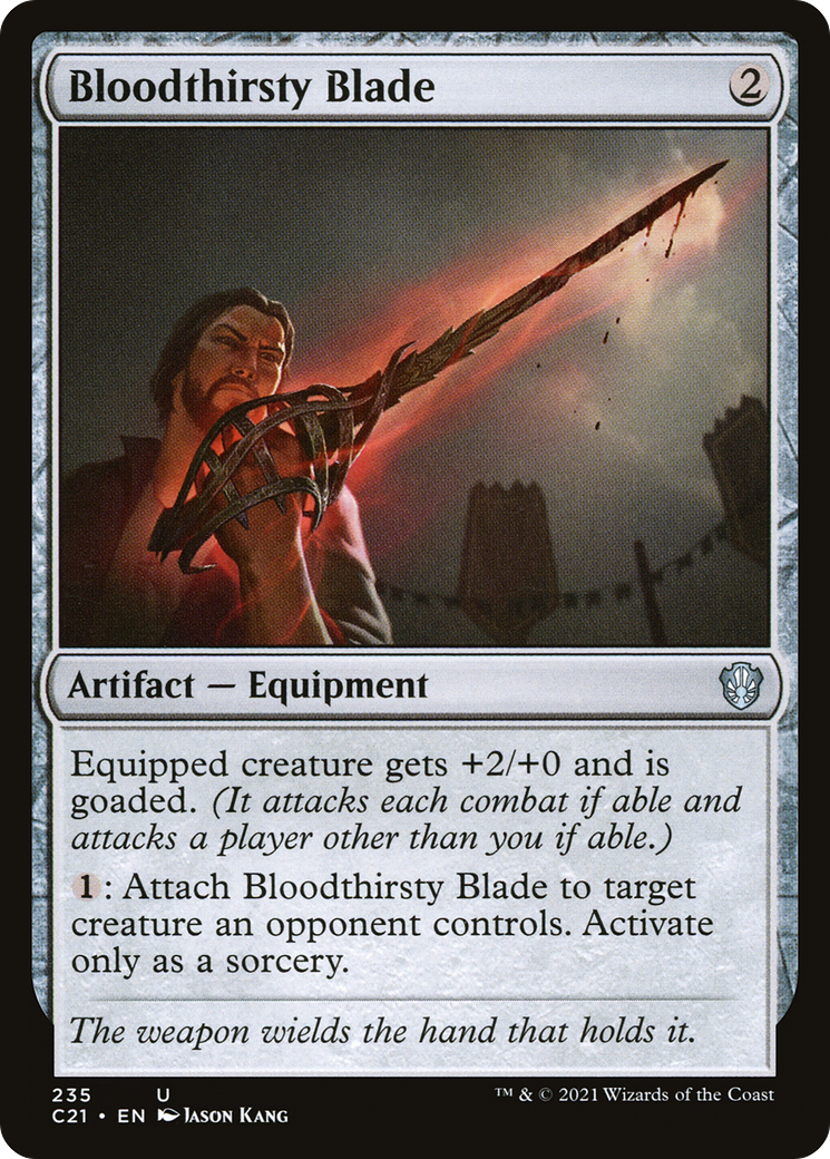Bloodthirsty Blade (C21-235) [Commander 2021]