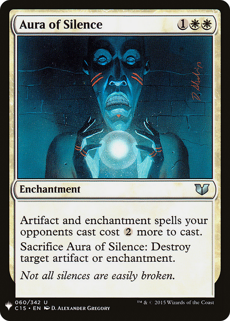 Aura of Silence (LIST-060) [The List]